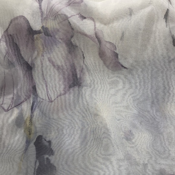 VTG JAGO Very Unique Oblong Scarf with delicate floral design EC - Picture 15 of 15